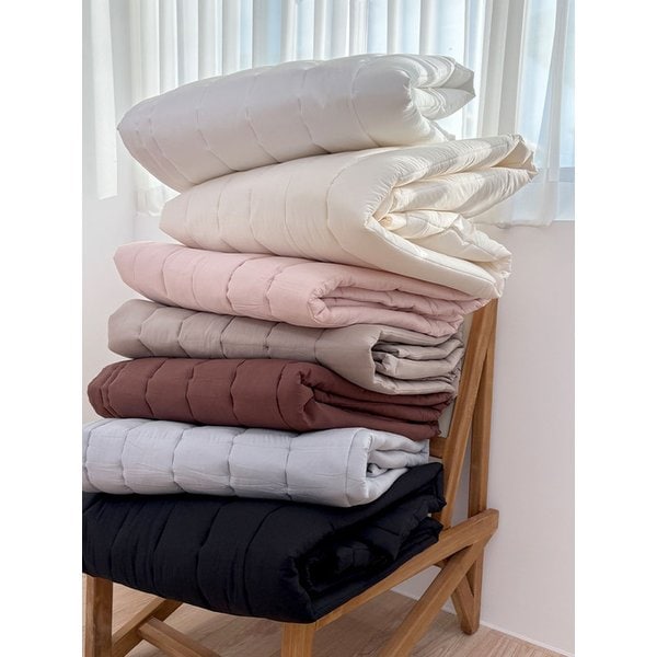 MOC 모달 고정밴드 사계절 침대패드