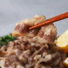 인정식탁 [냉동][비앤피월드] 고소한 맛이 일품 냉동 우삼겹 1kg x 2팩 / 미국산