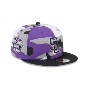 [해외] 1070318 뉴에라 모자 MLB Just Caps Color Camo [샌디에이고 파드리스] 59FIFTY Hat