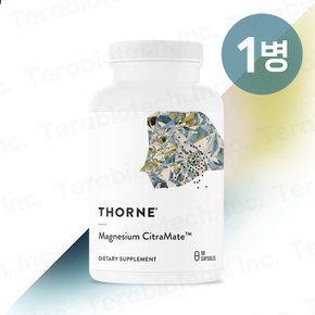 [무료배송] 쏜리서치 마그네슘 시트라메이트 Magnesium Citramate 90캡슐 1병