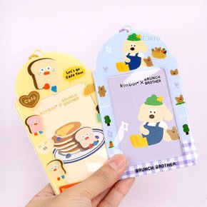 kinbor x Brunch Brother PVC 포토카드 홀더/포카 사진 카드케이스 가방고리 키링
