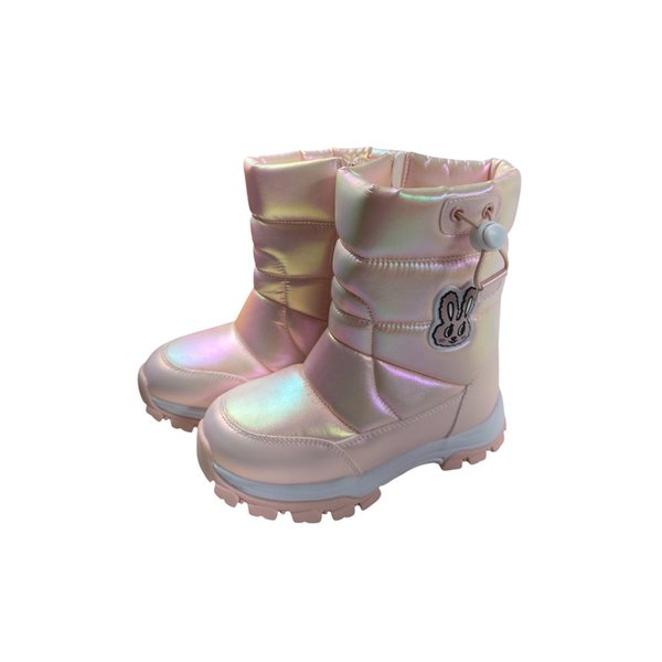 루미 키즈 겨울 방한부츠 패딩부츠 리나 핑크