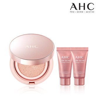 AHC 아우라 시크릿 톤업쿠션 15g+톤업크림10gx2개