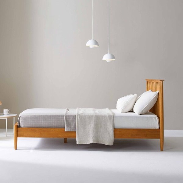 자연 SEO 원목침대 Q (유로탑 25cm 매트리스) TR5194 (수도권무배)