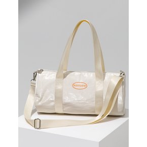 SHINING DUFFEL BAG WHITE