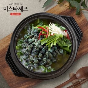 미스타셰프 아욱다슬기해장국 500g 8팩