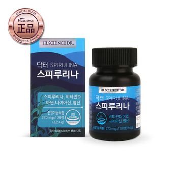 NS홈쇼핑 닥터 스피루리나 120정x1박스 (1개월분)[32008333]