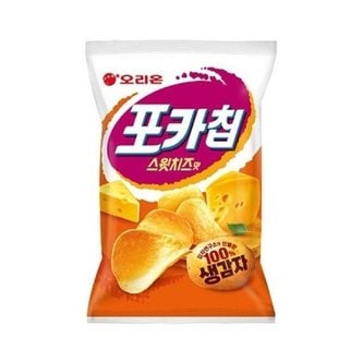  [화수분상회] 감자스낵 오리온 포카칩 스윗치즈맛 110gx12개 오리온포카칩과자