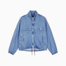 남성 레귤러핏 블루 데님 윈드 브레이커 자켓(4RB955G)