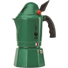 영국 비알레띠 모카포트 Bialetti Moka Express Alpina Caffettiera in Alluminio Verde 3 Tazze