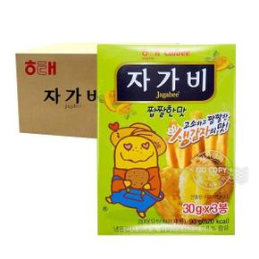 해태 자가비 90g 12개 대용량 간식 과자 사무실 어린이집