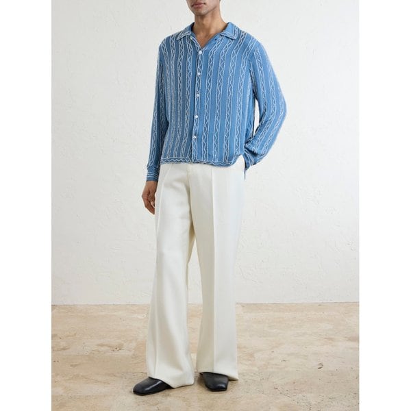 보디 씨 비즈 실크 셔츠 46376663162957820