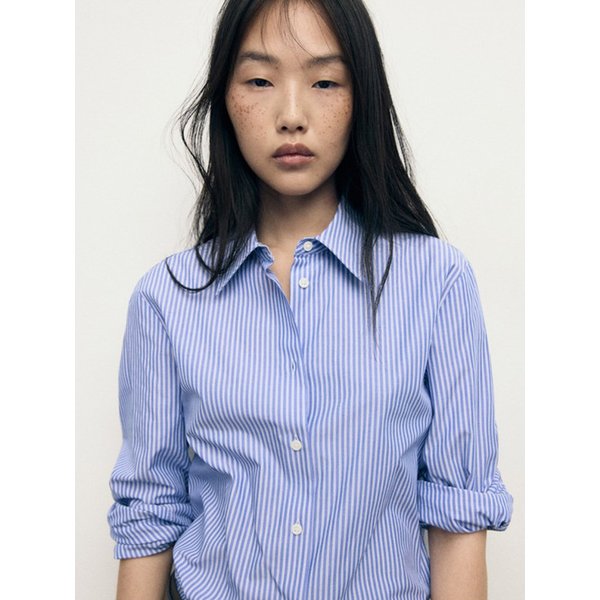 WOMAN 셔츠 REGU Medium Blue 17014088