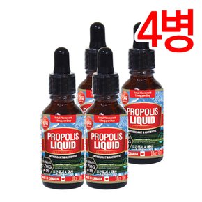 통라이프-플라보노이드463mg- 프로폴리스액상30ml-구강 향균작용 항산화에도움-4병