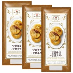 피코크 달콤 쫄깃 찹쌀 냉동 호떡 400g 3개