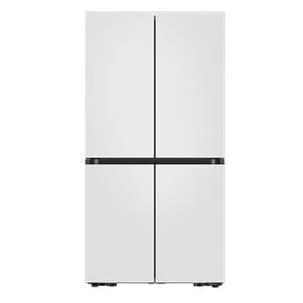 신세계라이브쇼핑 삼성 비스포크 4도어 냉장고 875L 매트 멜로우 화이트 RF84C906B4W