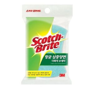 3M 수세미삼중양면MD-100DB 개/1 90082