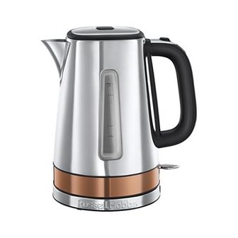  독일 러셀홉스 전기포트 712888 Russell Hobbs Luna Copper Accents 디지털 G라스s Coffee Maker