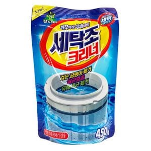 제이큐 산도깨비 세탁조크리너 세탁세정 하이타이 세제 450g X ( 3매입 )