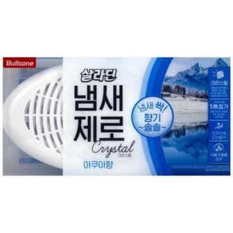 인테리어가구 불스원 살라딘 냄새제로 크리스탈 아쿠아향 235g (S13531343)