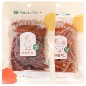 바이트 덕/치킨 70g 1팩 강아지 간식