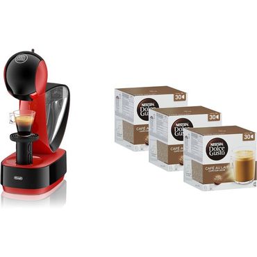  영국 돌체구스토 커피머신 Nescafe Dolce Gusto Infinissima by DeLonghi with Pods NDG Cafe au