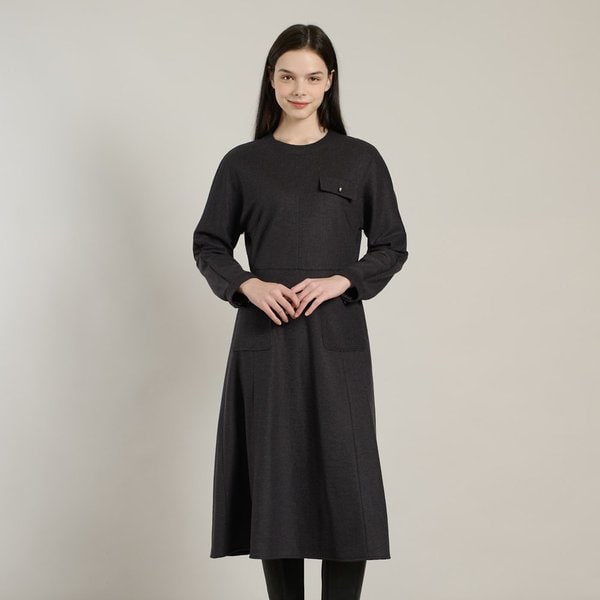 [여주점] 올앤선드리 아웃포켓 돌먼 원피스 A5WAO615