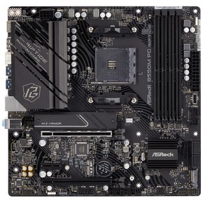 ASRock B550M PG Riptide AMD Ryzen 5000 CPU(Soket AM4) B550M MicroATX 마더보드 시리즈 대응