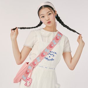 조셉앤스테이시 Lucky Pleats Knit Wing My Melody Blossom Pink