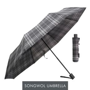 SWU 3단 뉴모던체크 검정_P322125585