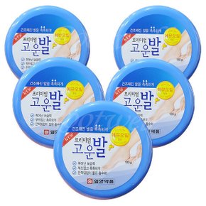 프리미엄 고운발(100g)x5통 풋케어크림 에뮤오일.보습