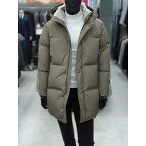 [F/W]브라운 후드 퍼 구스다운 점퍼FDD6505BR_1