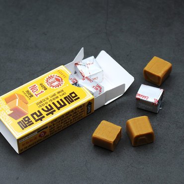 너만아는과자점 롯데제과 밀크카라멜 50g / 과자 캬라멜 케러멜