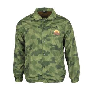 [30%OFF][폴러스터프] MTN 레인보우 코치 자켓 GREEN FURRY CAMO