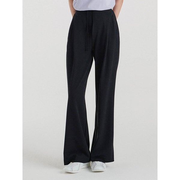 올데이무브 스트링 세미 와이드 팬츠