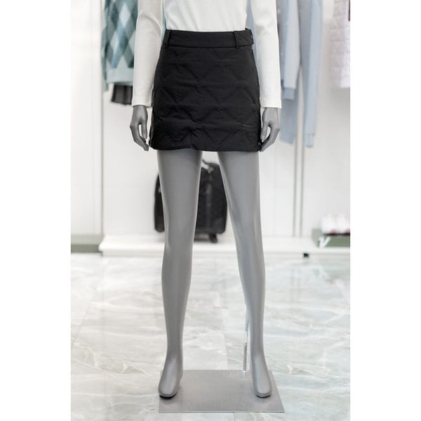 [여주점] 골프웨어 여성 골프 핫멜트 구스 다운 큐롯 스커트 UOA03