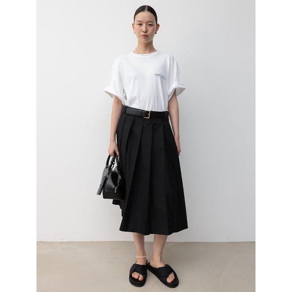 Apeature Graphic Boxy TShirt  White (TA5742A161)