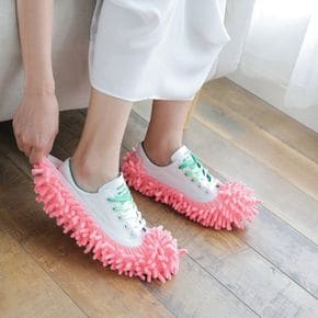 청소 슬리퍼 걸레 실내화 청소용 물걸레 바닥 신발 2p X ( 5매입 )