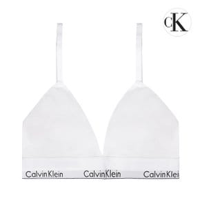 캘빈클라인 CK 언더웨어 코튼 여성 트라이앵글 브라렛 스포츠 브라탑 QF5650E-100