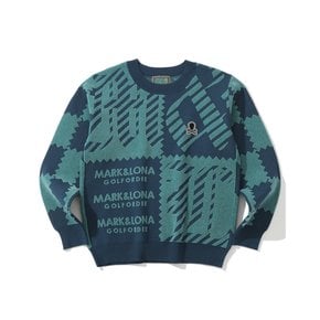 M GN LOGO GRAPHIC JQD KNIT CREW (LQ3IB05M)