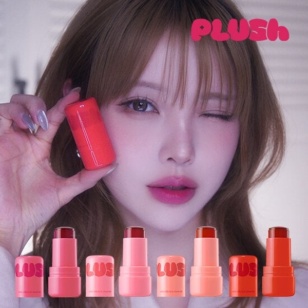 [플러쉬] 워터 젤리 립 앤 치크 틴트 1개 (4종 택1)