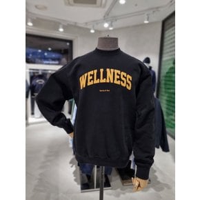 [시흥점] 남여공용 블랙 Wellness Ivy Crewneck GDT09L010