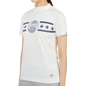 골프웨어 모크넥 여성 반팔티셔츠 HCW 2A AA02 WHITE