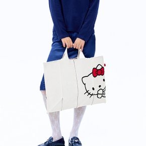 [8/22 예약배송] Lucky Pleats Knit XL Hello Kitty Vanilla