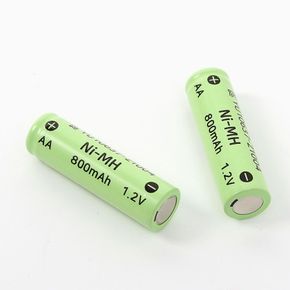 보호회로내장 니켈수소 800mAh AA 충전배터리 2개