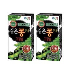 정식품 베지밀검은콩 고칼슘두유 190ml 48팩