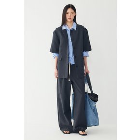 데님 엠보 프린트 숄더백 9176470988