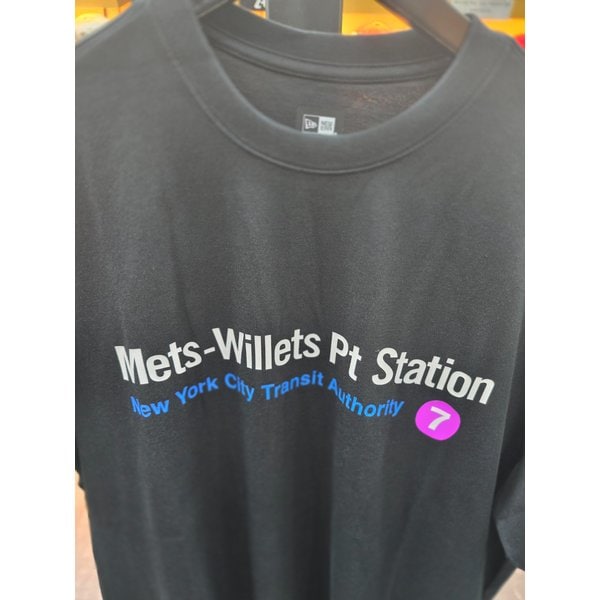 [여주점] (14340189) AP MTA METS METRO SIGN WILLETS RS42 BLK 반팔티
