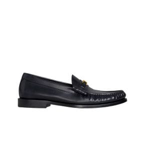 (W) 셀린느 폴리쉬드 카프스킨 루코 트리옹프 로퍼 블랙 (W) Celine Luco Triomphe Loafers in P