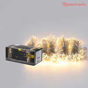 LED 트리전구 투명선 300구 전구색 (전원코드포함)